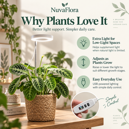 NuvaFlora Adjustable Full Spectrum Grow Light